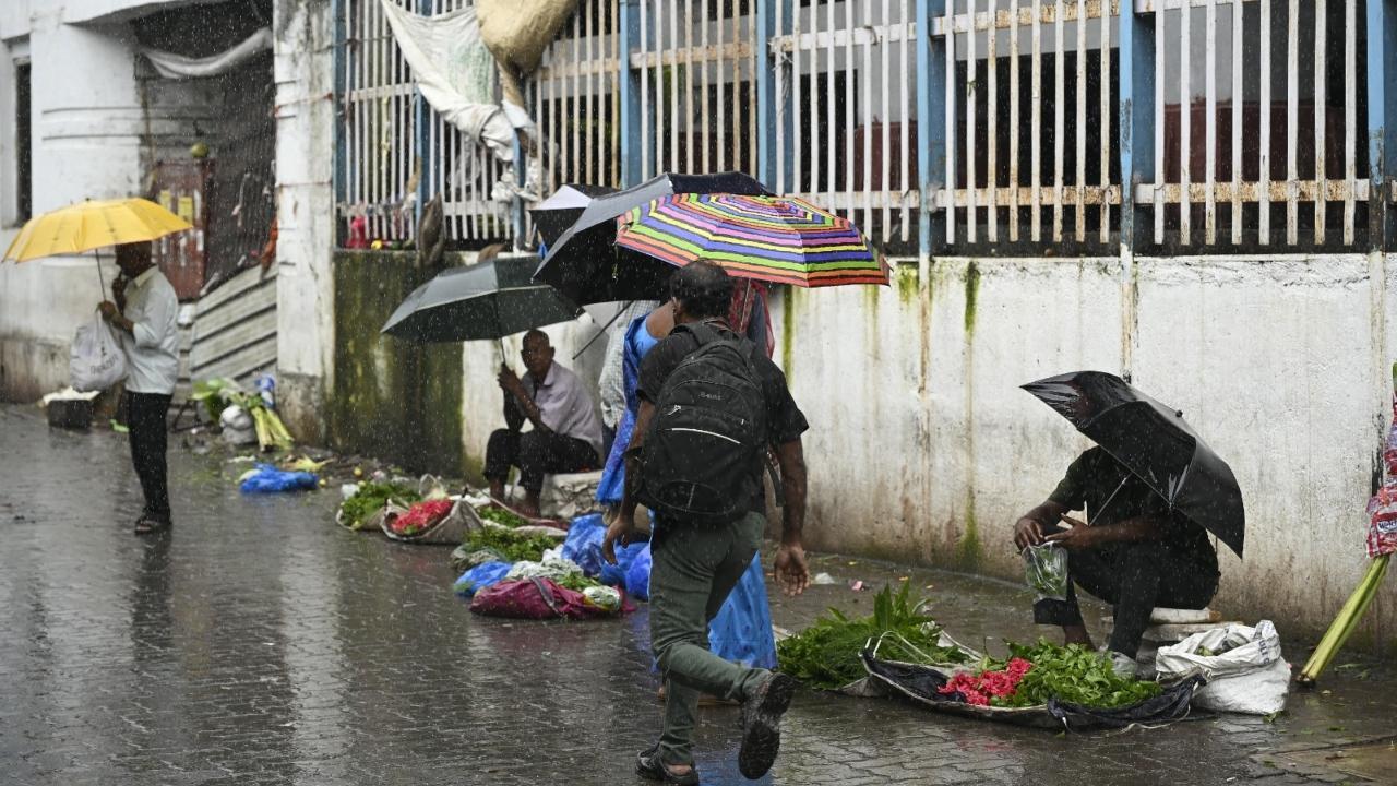 Mumbai LIVE: Rains lash parts of city, some areas report waterlogging