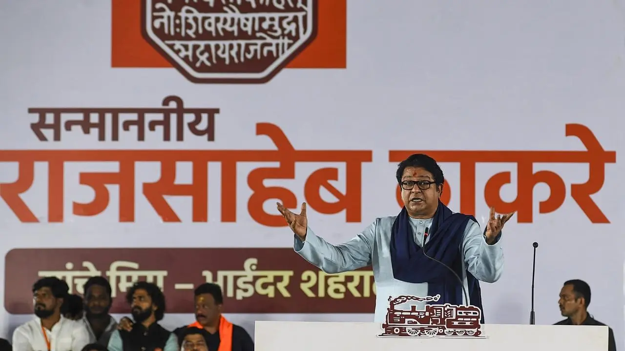 IN PHOTOS: MNS chief Raj Thackeray's rally at Mira-Bhayandar near Mumbai