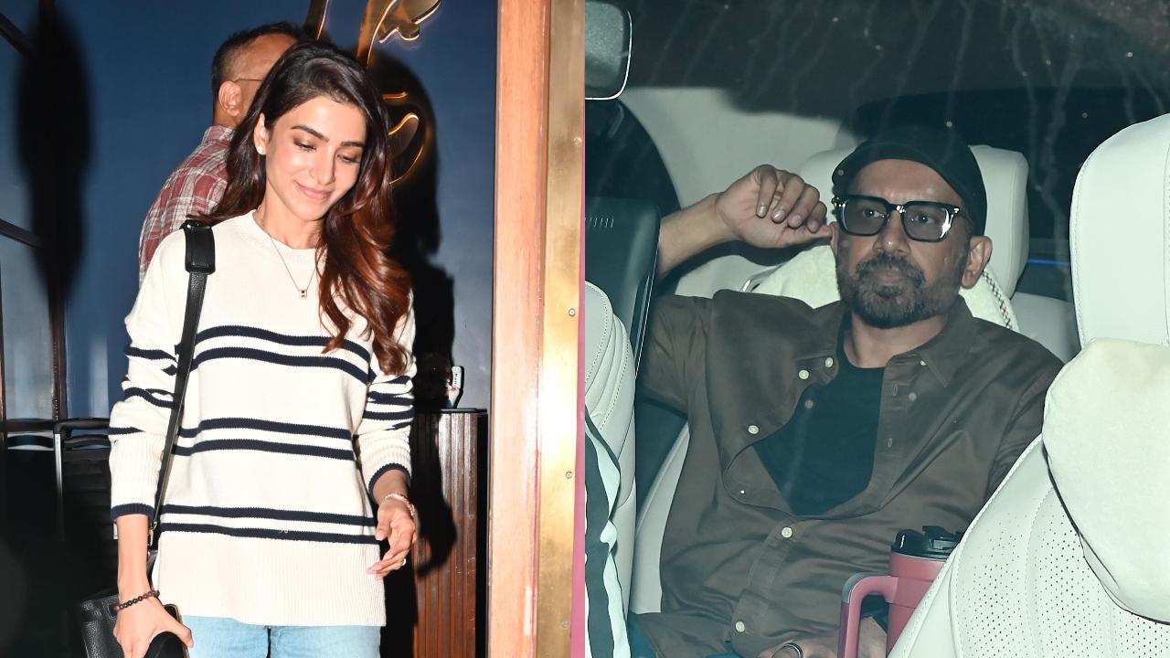 Raj Nidimoru gets angry at paps as he gets spotted with Samanth Rukh Prabhu