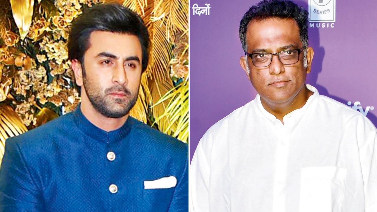 Ranbir Kapoor; (right) Anurag Basu. Pics/Yogen Shah, mid-day archives, AFP, Instagram 