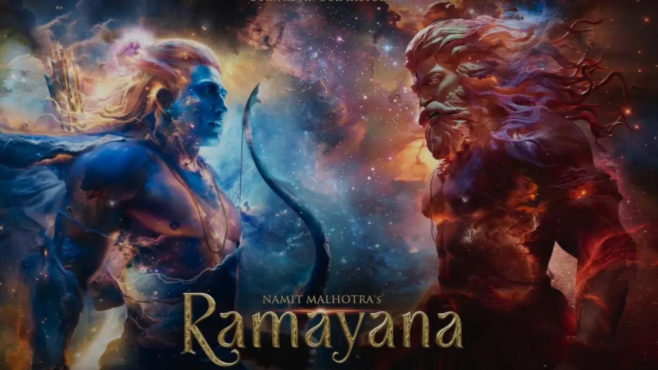 The first glimpse of Nitesh Tiwari's Ramayana backed by Namit Malhotra and Yash is out. It gives us an introduction into the world and sets expectation to what is to come Diwali 2026. Read full story here
 