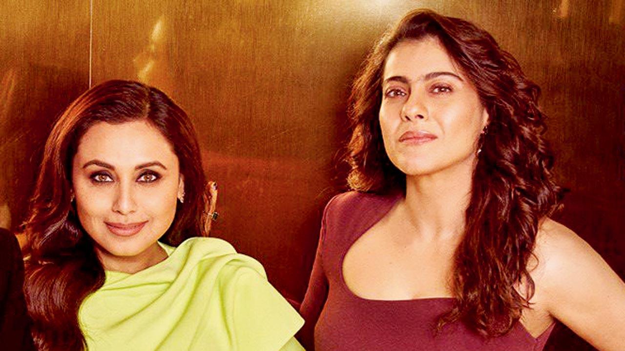 (From left) Rani Mukerji  and Kajol