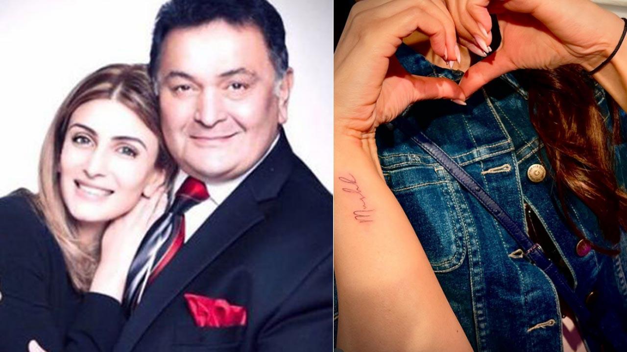 Riddhima Kapoor immortalises her bond with Rishi Kapoor in new tattoo