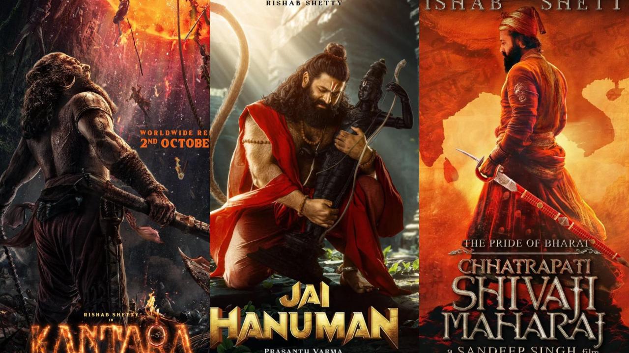 From Kantara to Jai Hanuman, Rishab Shetty's stellar line-up