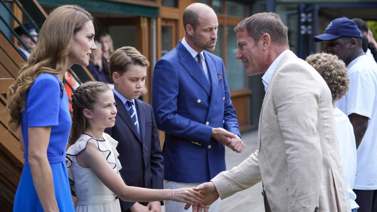 The Princess of Wales returned to Wimbledon on Sunday along with her husband, Prince William and two of their children to watch the men's final between Carlos Alcaraz and Jannik Sinner