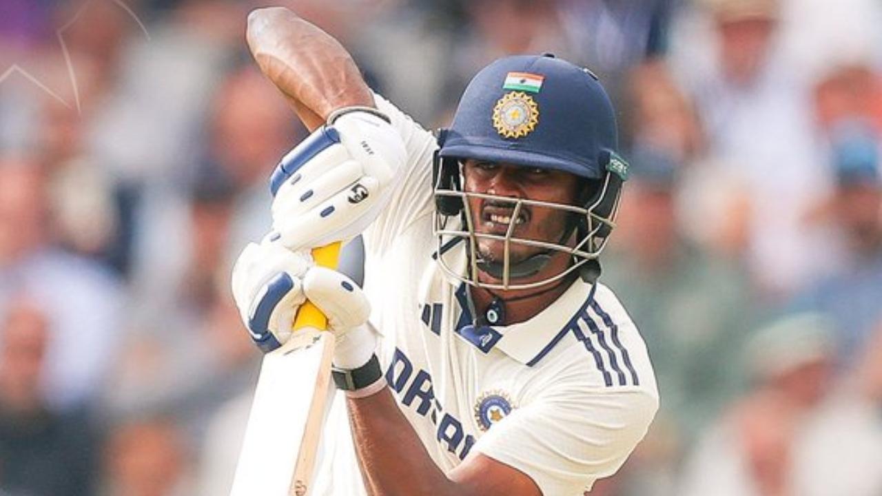Sudharsan's 61-run knock also marked the first fifty by a number three Indian batsman irrespective of the country since November 2024. In the previous year, Shubman Gill scored 90 runs against New Zealand at the Wankhede Test match (Pic: X/@BCCI)