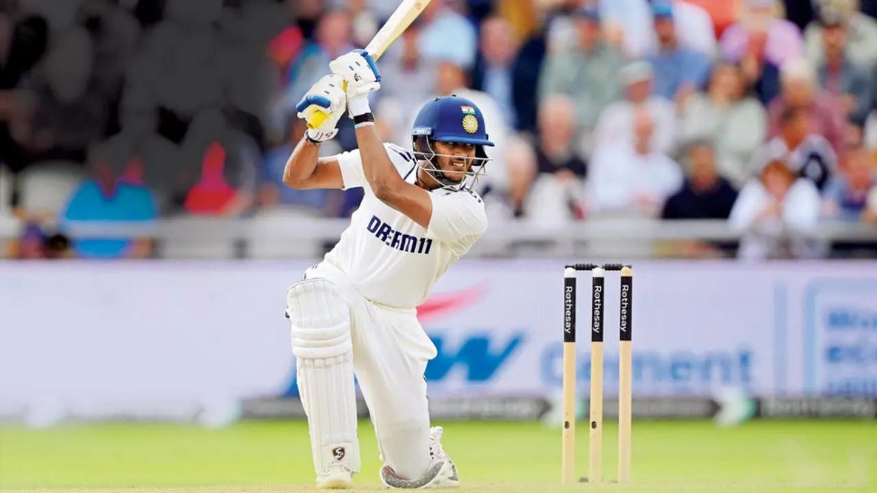After being benched post first Test match, Sudharsan has made a solid comeback in the fourth game. He is still left with one more innings of the ongoing match in Manchester (Pic: File Pic)