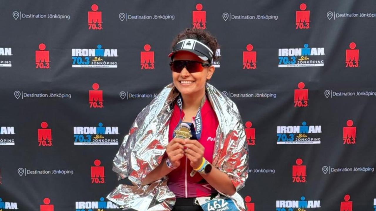 Saiyami Kher completes Ironman 70.3 for second time in a year