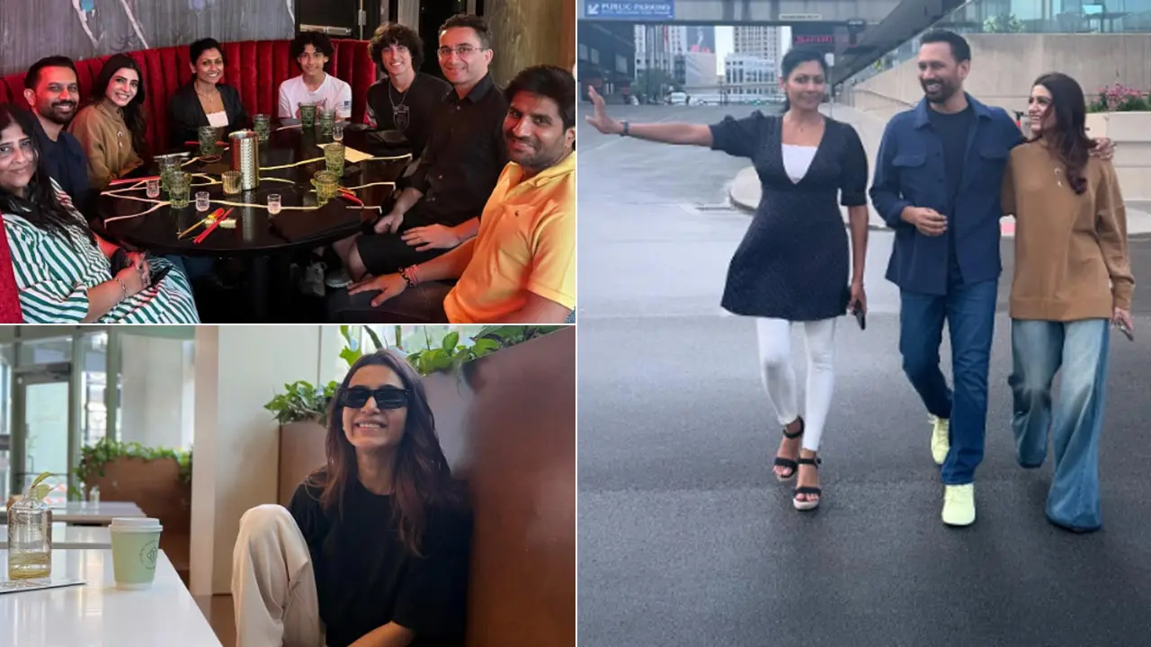 Raj Nidimoru wraps arm around Samantha Ruth Prabhu during USA trip, see pics