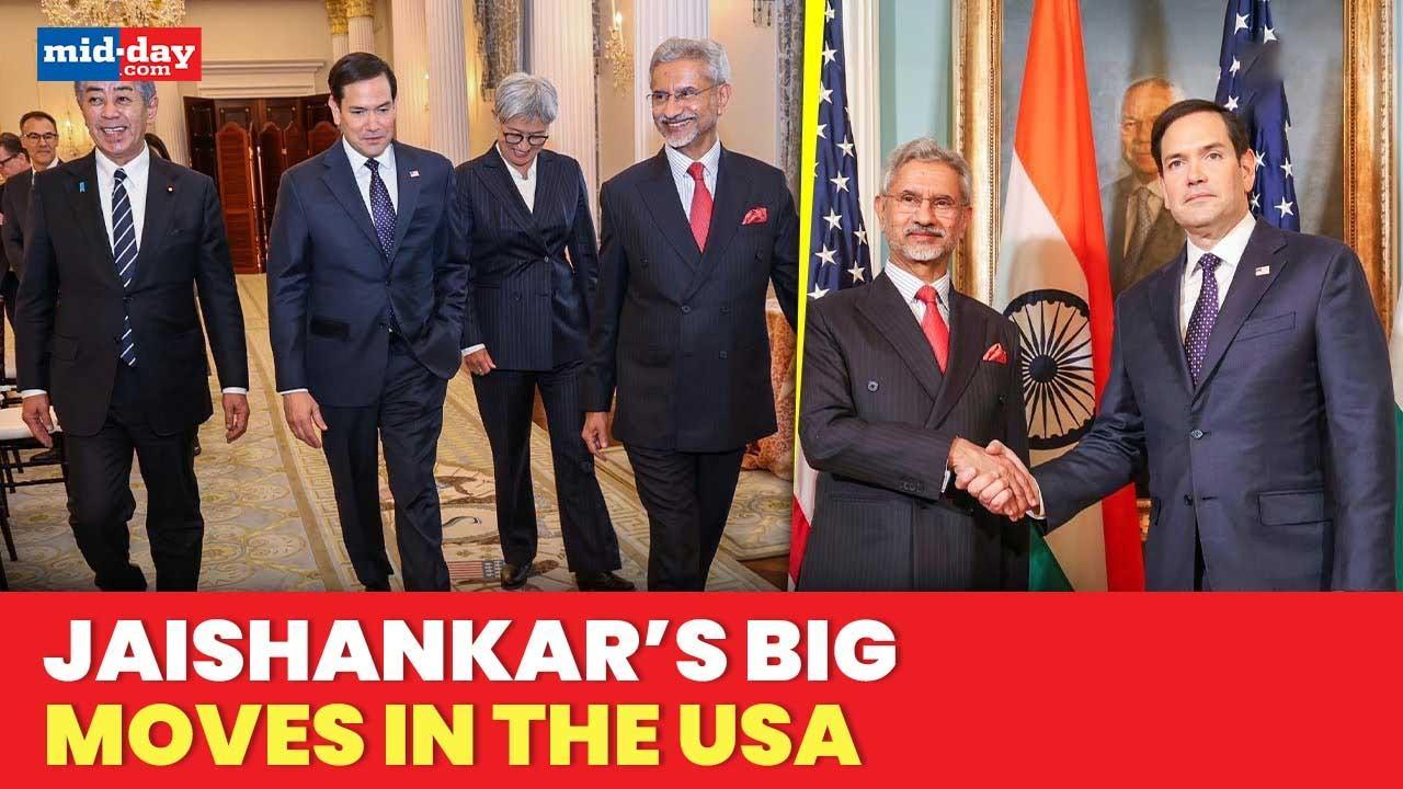 QUAD Summit 2025: EAM Dr. Jaishankar Arrives in U.S. for UN Terrorism Exhibit