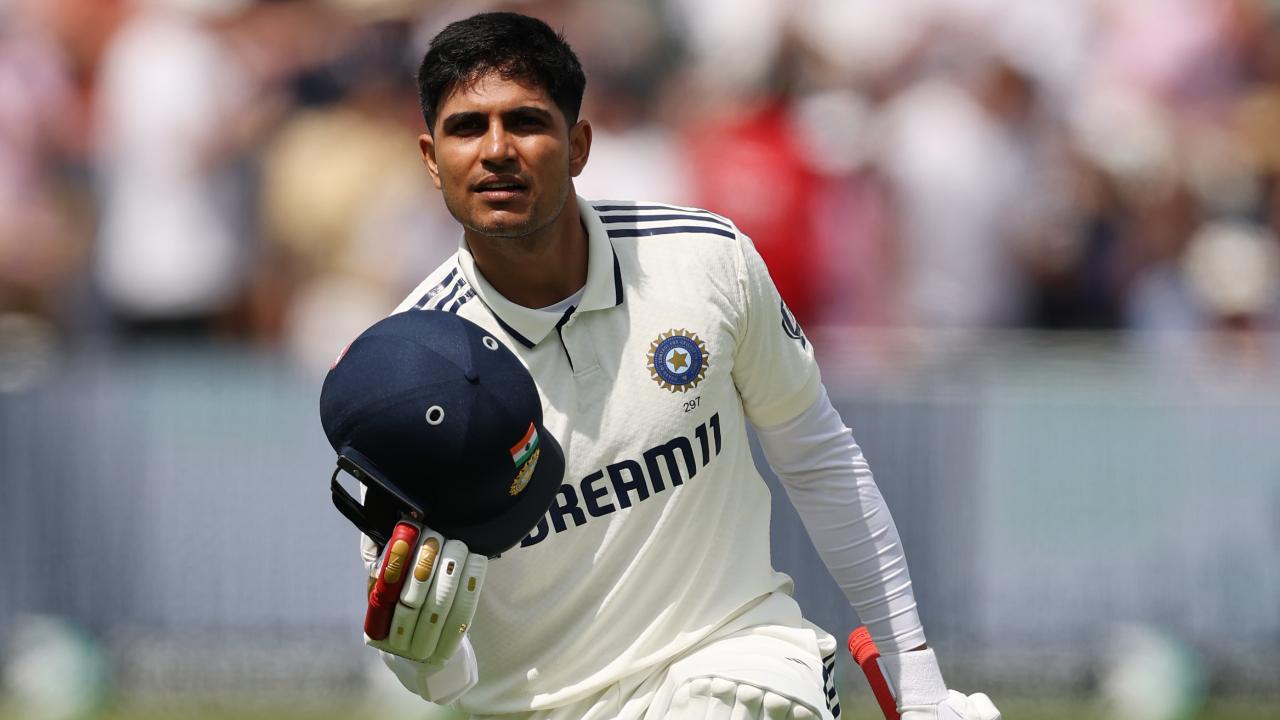 Earlier in 2024, the right-hander had accumulated 110 runs in 150 balls, with the help of 12 boundaries and five maximums. With this, he became just the fourth Indian batsman to score centuries in three consecutive Test matches against the 'Three Lions' (Pic: X/@BCCI)