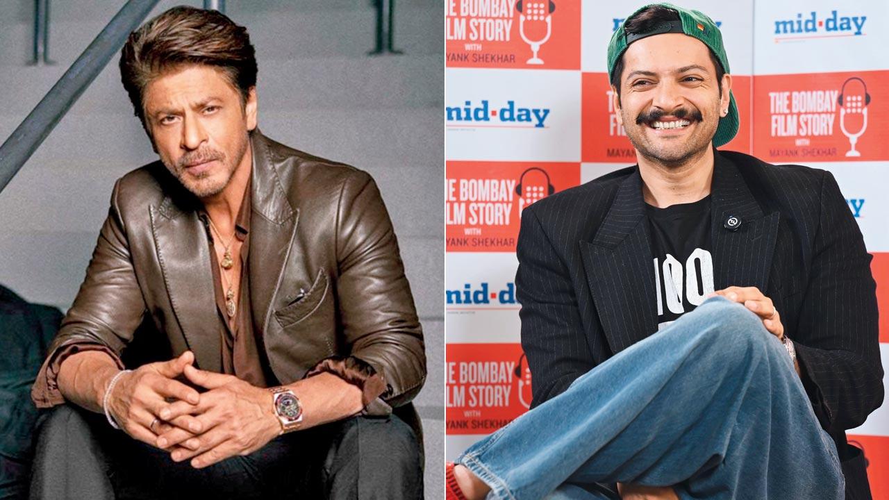 Shah Rukh Khan and Ali Fazal