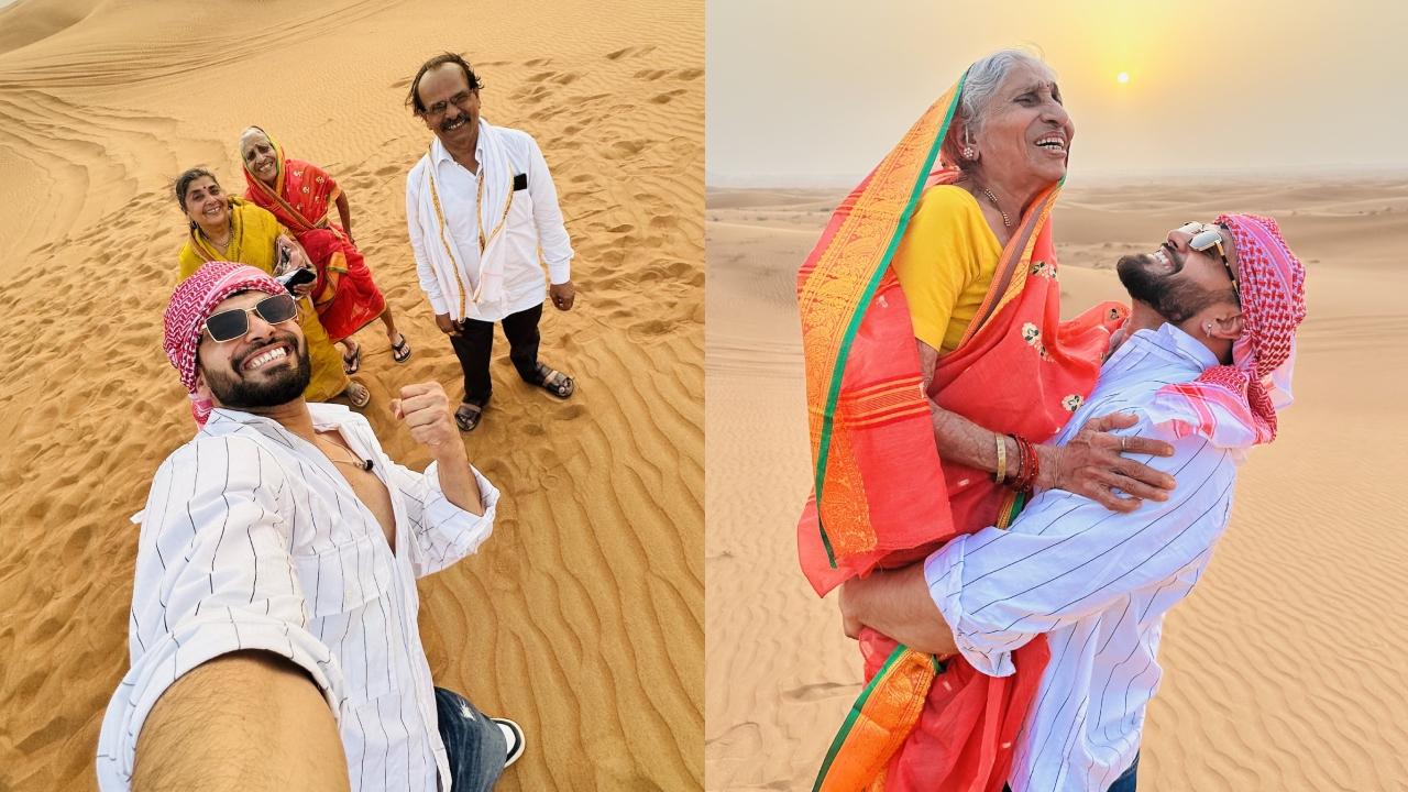 Shiv Thakare feels proud as he takes his family on first international trip to D