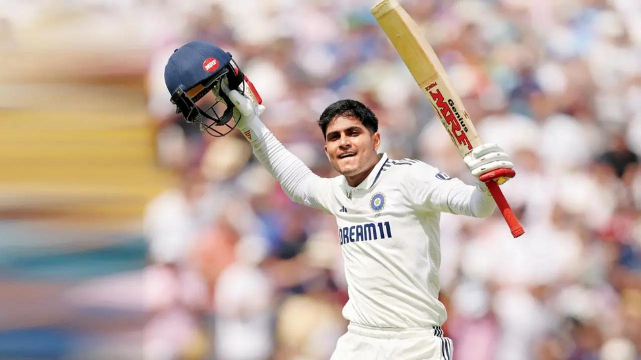 So far, in three of the five-match Test series, Gill has scored 607 runs, including three stunning centuries