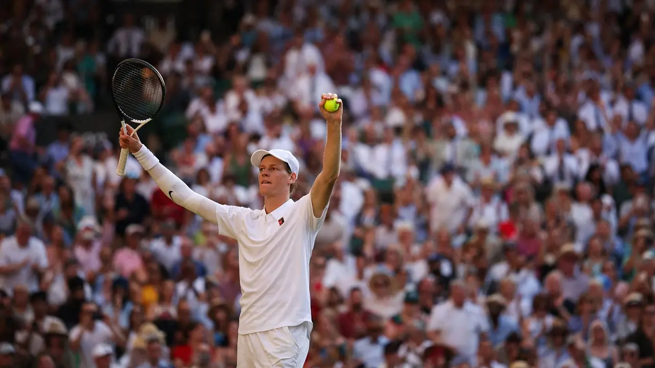 Jannik Sinner mauls Novak Djokovic to reach first Wimbledon final
