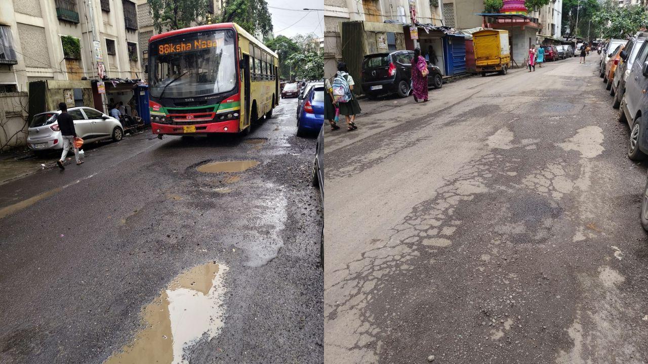 Other parts of Mumbai, too, have reported pothole-ridden stretches as the city continues to face heavy downpours