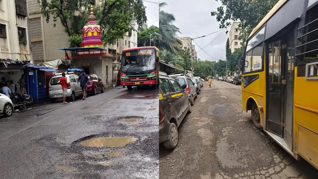 Mid-day Impact | IN PHOTOS: Potholes at Sion's Pratiksha Nagar fixed temporarily