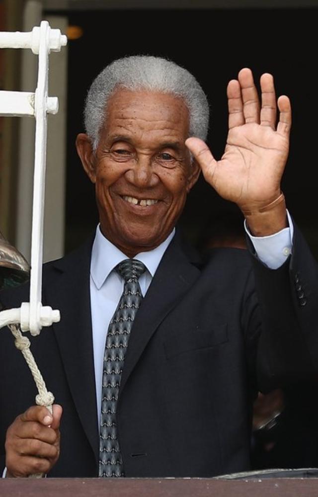 Former West Indies skipper Garfield Sobers smashed 161 and an unbeaten 163 runs at Old Trafford and Lord`s Cricket Ground in 1966