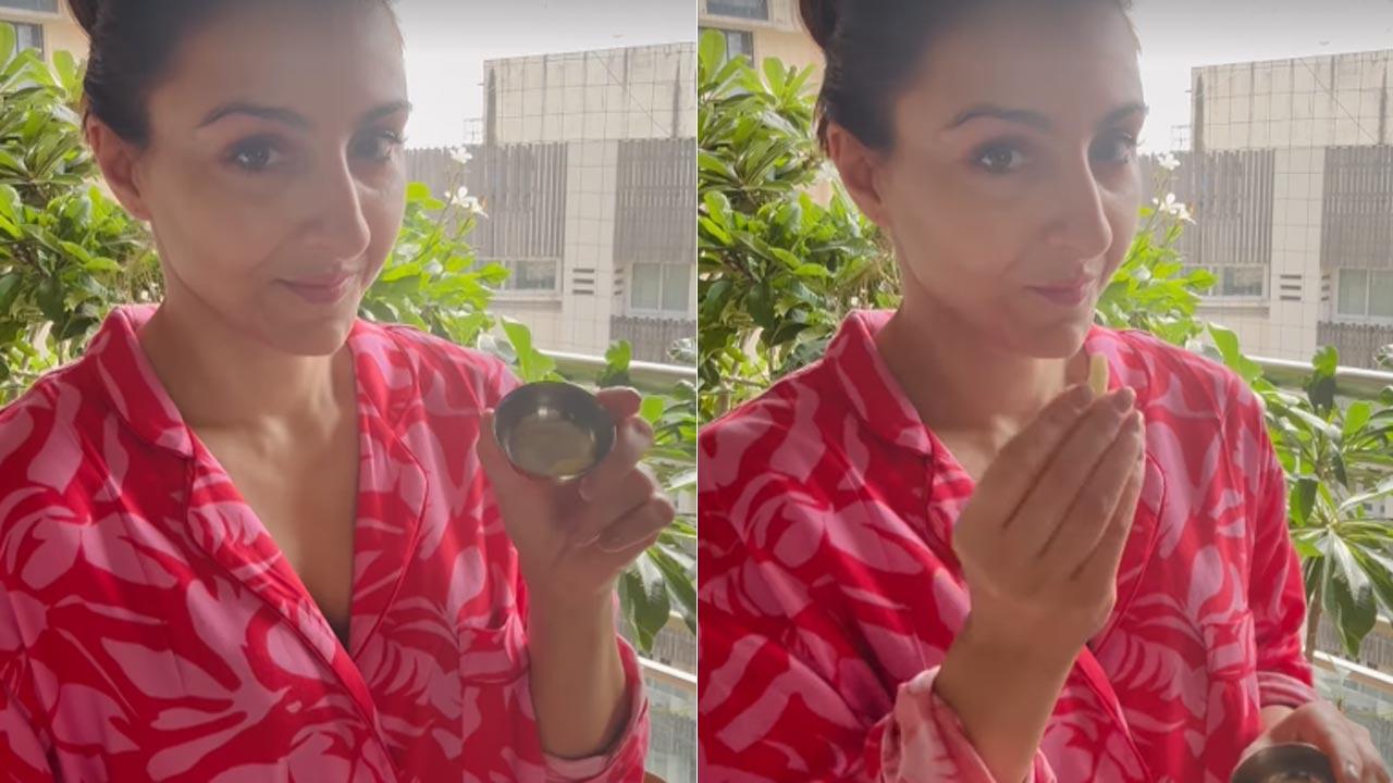 Soha Ali Khan reveals what she eats every morning on an empty stomach