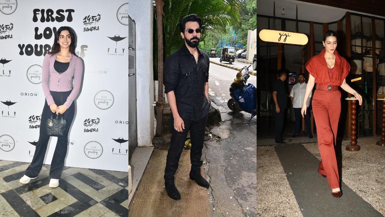 Spotted in the city: Kriti Sanon, Khushi Kapoor and more