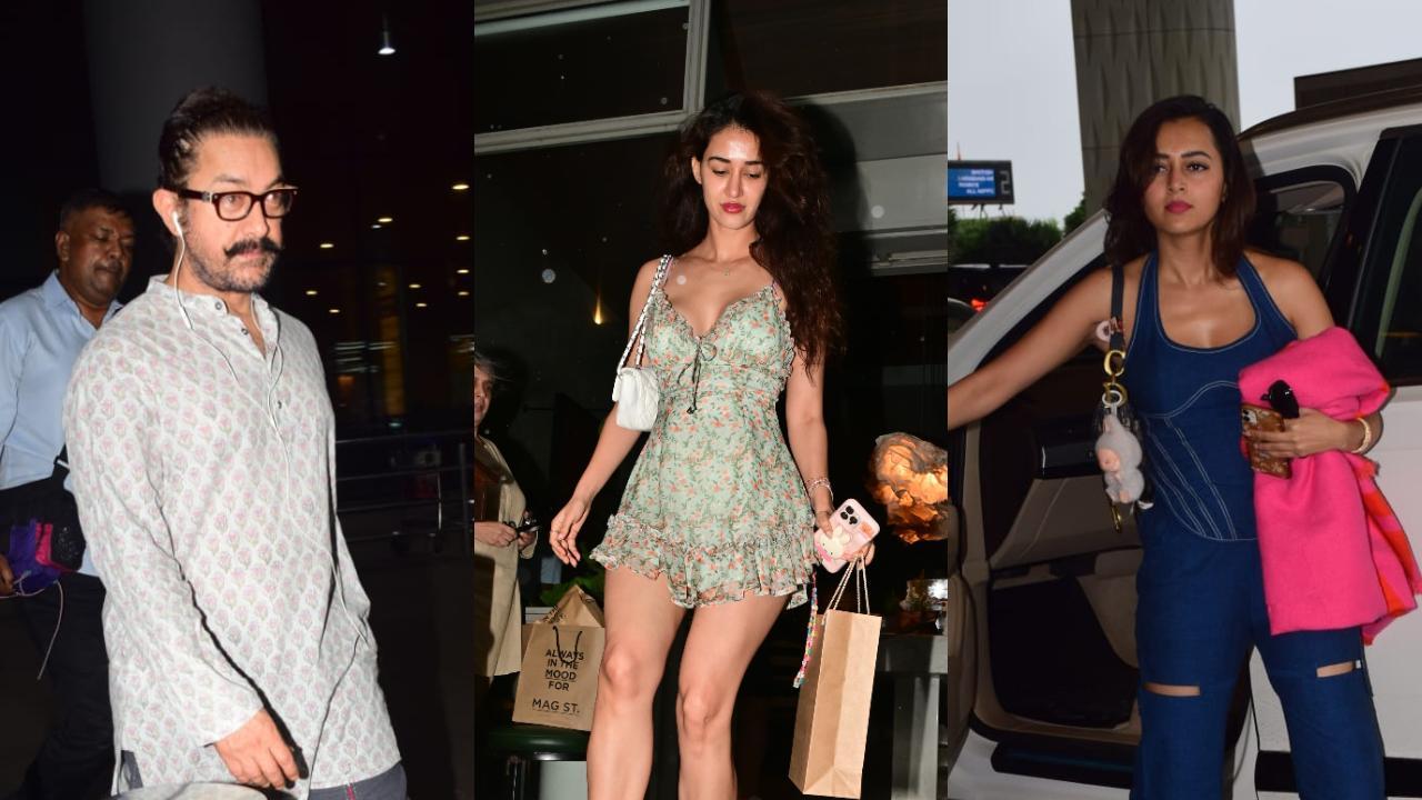 Spotted in the city: Aamir Khan, Disha Patani, Tejasswi Prakash and others