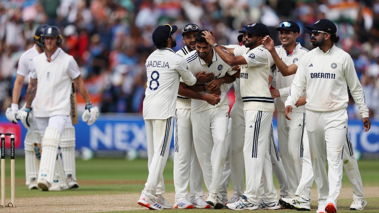 India set up 193-run chase after Washington Sundar’s timely strikes at Lord’s
