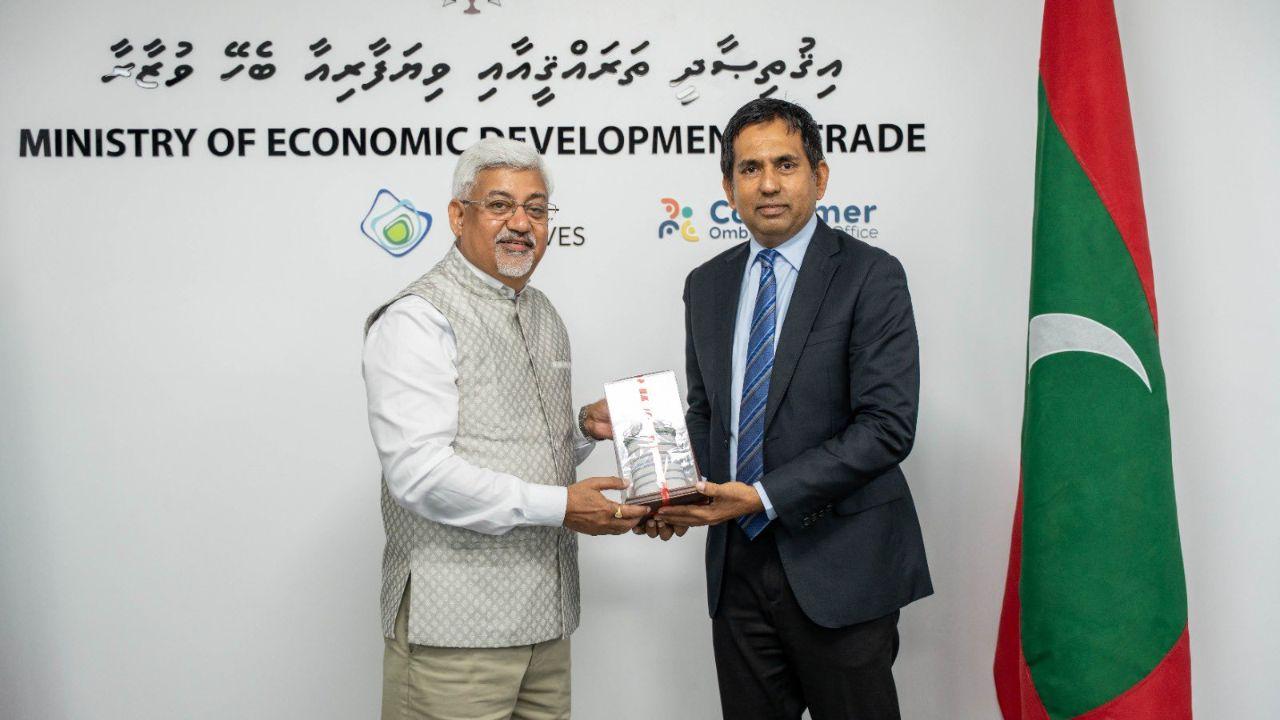 India and Maldives discuss enhanced economic ties