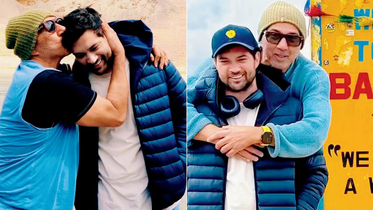 Have you heard? Sunny Deol takes a road trip to the Himalayas with son