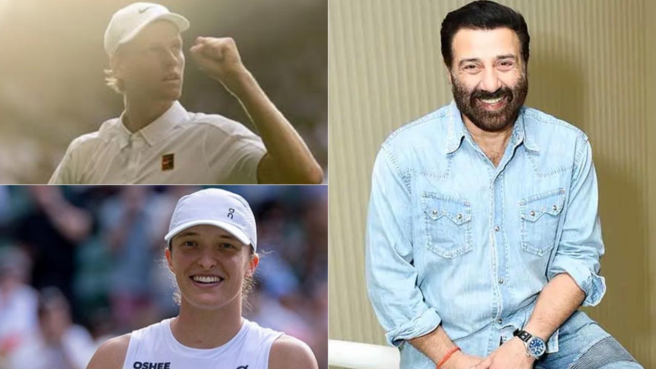 Sunny Deol spends weekend watching 'favourites' Sinner, Swiatek win at Wimbledon