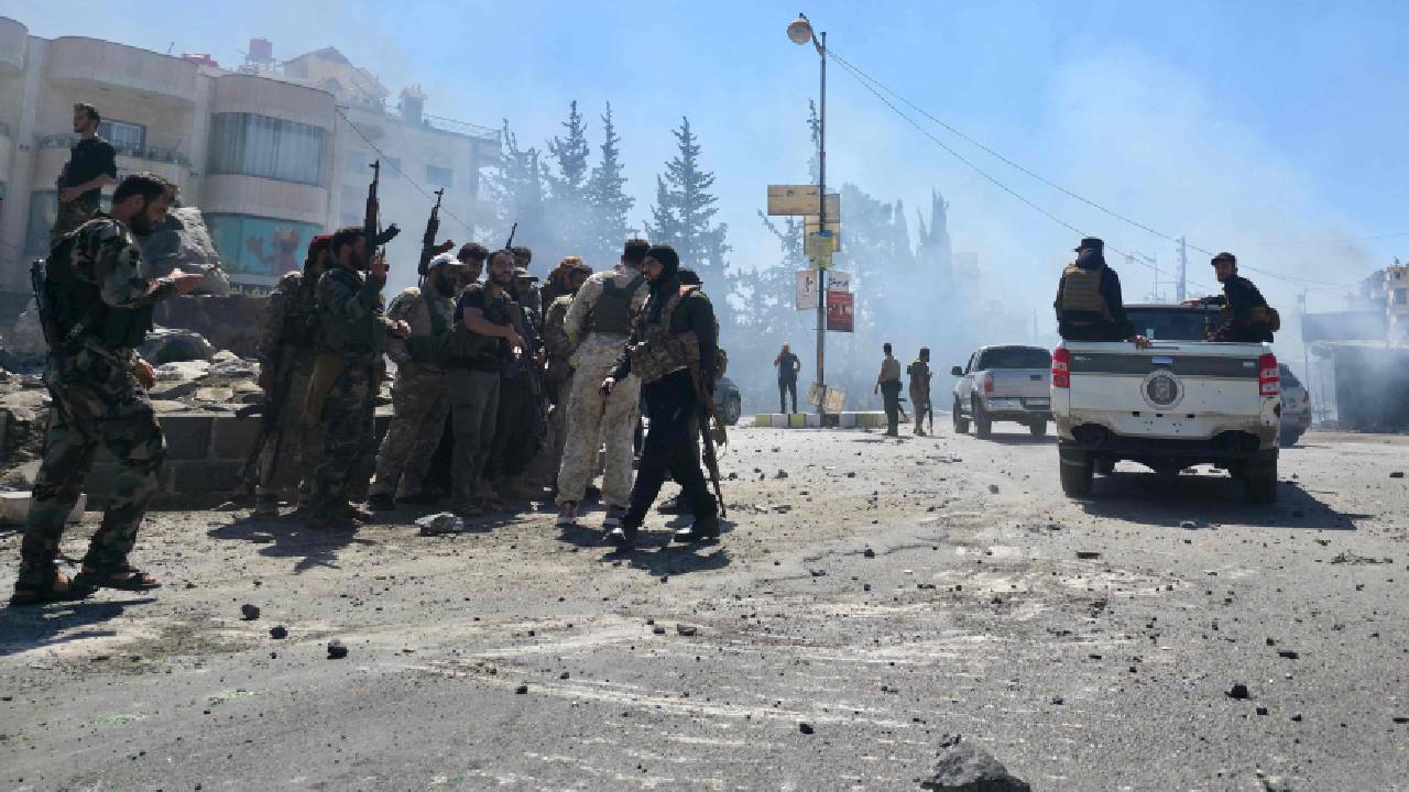 Government security forces that were sent in on Monday to restore order also clashed with Druze armed groups. During the day, Israel struck a Syrian government military tank and said it was acting to protect the Druze religious minority.