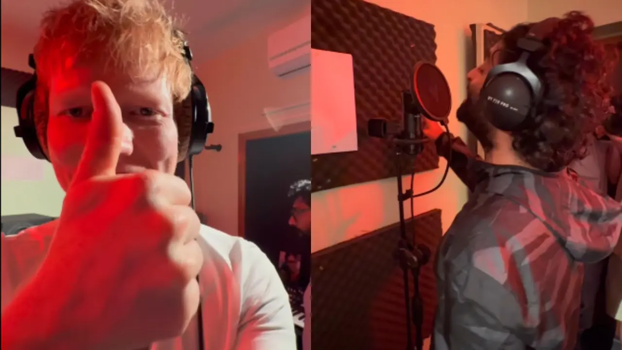 Ed Sheeran calls visiting Arijit Singh in his hometown 'a pilgrimage of music'