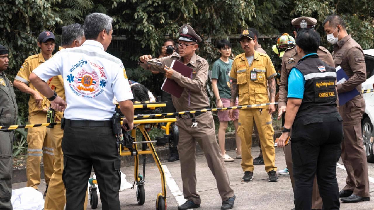 IN PHOTOS: Thai man opens fire at Bangkok market, kills five then shoots self