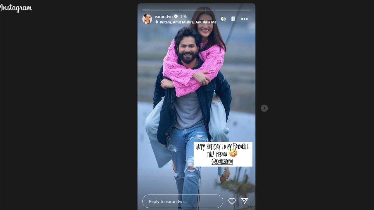 Picture Courtesy/Varun Dhawan`s Instagram account