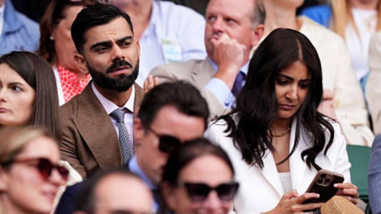 Wimbledon 2025: Anushka Sharma, Virat Kohli make fashionable appearance