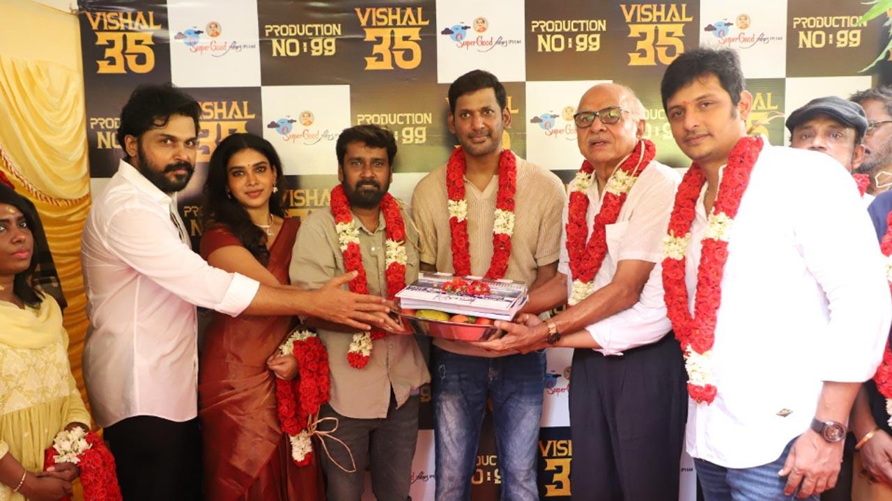 Vishal and Dushara Vijayan to star in the upcoming film Vishal 35