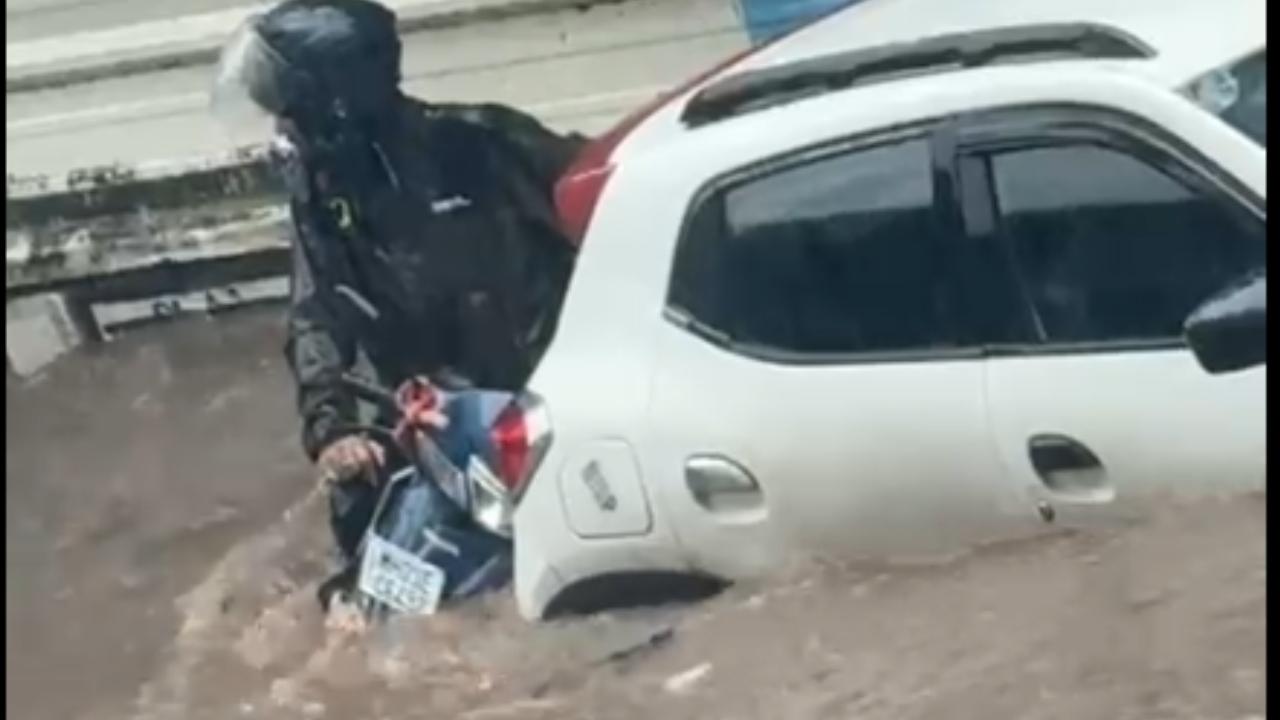 Videos of waterlogging, stranded citizens, and a distressed bike rider surfaced and were shared by MNCDF Bombay, a citizens' welfare forum, prompting the BMC to take action to pump water off the street