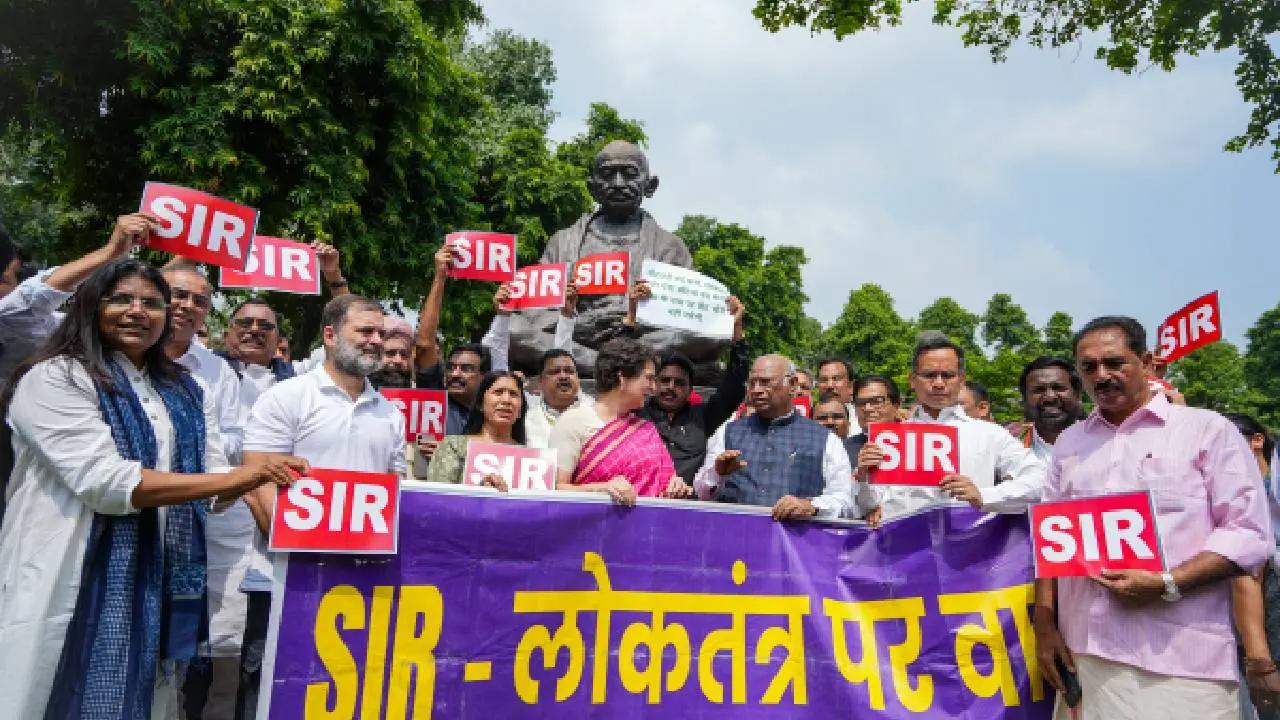 Manickam Tagore's cartoon on EC goes viral, opposition slams Centre over Bihar SIR