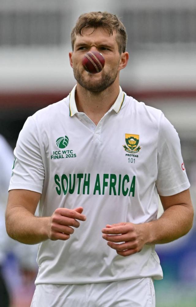 Wiaan Mulder blasts highest South Africa Test knock