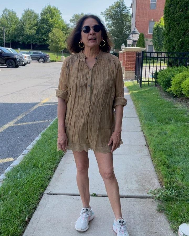A casual day out or a lazy coffee grab? Neena's wardrobe has got her covered, and how?!