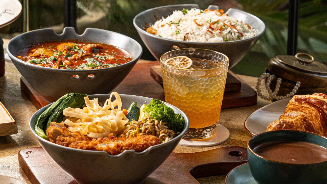 Shy’s monsoon menu celebrates the season's soul, with the dishes embodying warmth and comfort. Start your meal with small plates of Charred Corn and Carrot Soup served alongside Sofrito Chilli Toast. For main course, one can try Kerala-style Stew with Malabar Parotta or Katsu Chicken Ramen Bowl. The highlight is the decandent Hot Chocolate and the warm, buttery Croissant.
Where: Shy Café and Bar, Chembur
When: June 9 onwards