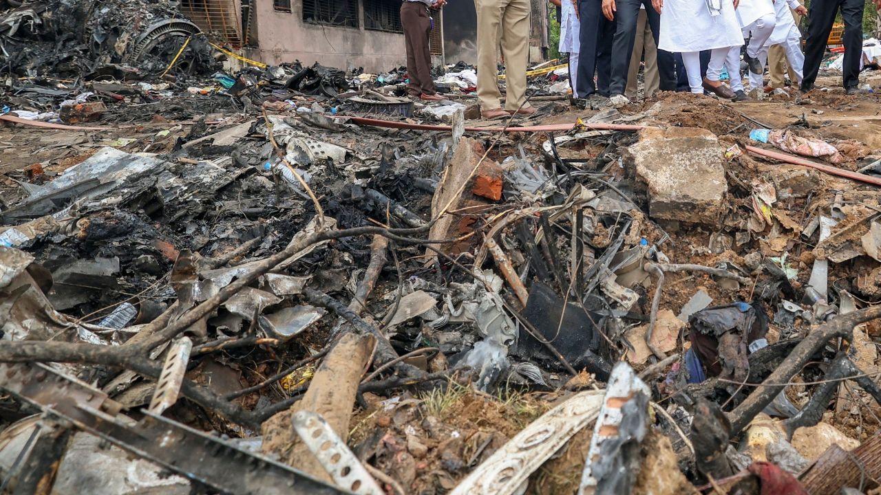 The black box of the flight was recovered from the site on Friday evening