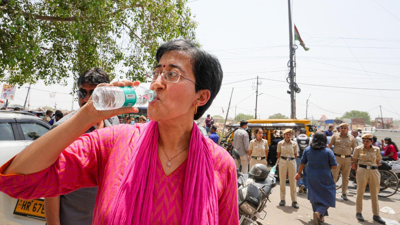 On Tuesday, Leader of Opposition in the Delhi Assembly and AAP MLA from Kalkaji, Atishi, staged an anti-demolition drive protest in the area, following which she was detained by the Delhi Police.