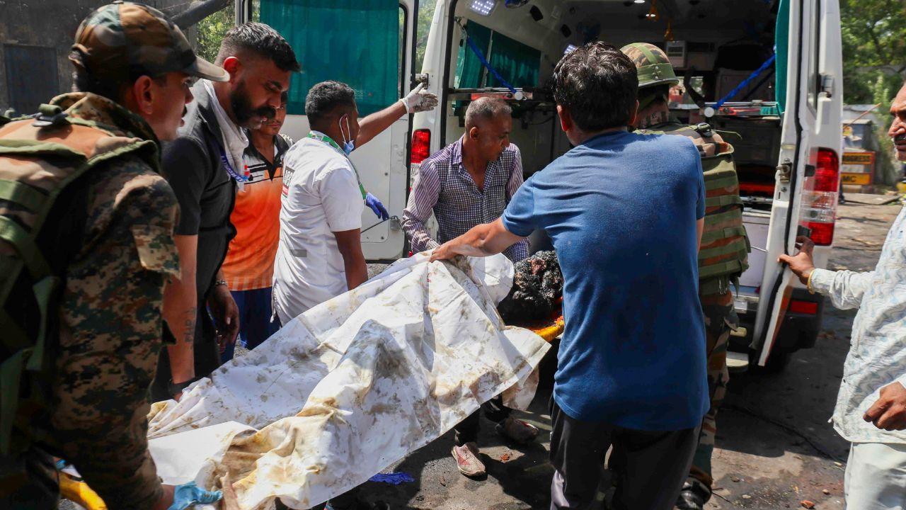 There were 232 passengers and 10 crew on board the Air India plane that crashed in a residential area. Several injured persons were taken to the city Civil Hospital.