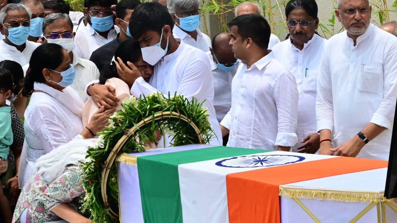 As Rupani's body was charred beyond recognition, his mortal remains were identified on Sunday after matching the DNA samples with that of his relatives