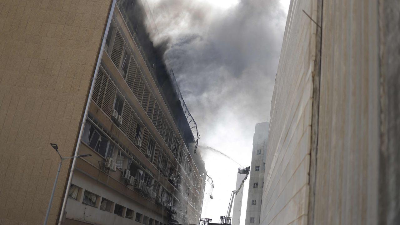 The missile hit the Soroka Medical Centre, which has over 1,000 beds and provides services to the approximately 1 million residents of Israel's south