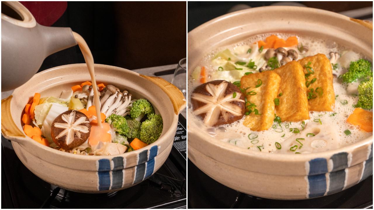 Japanese gastrobar Donmai has launched a monsoon menu, which presents a special take on the traditional Japanese Hot Pot experience. Simmered in a traditional Japanese donabe, the hot pot features a serving of seasonal vegetables in a creamy sesame and oat milk broth. The cocktail pairings complement the flavours of the hot pot.
Where: Donmai, Pandurang Budhkar Marg, Worli
When: Every day; 12:00 pm – 1:30 am