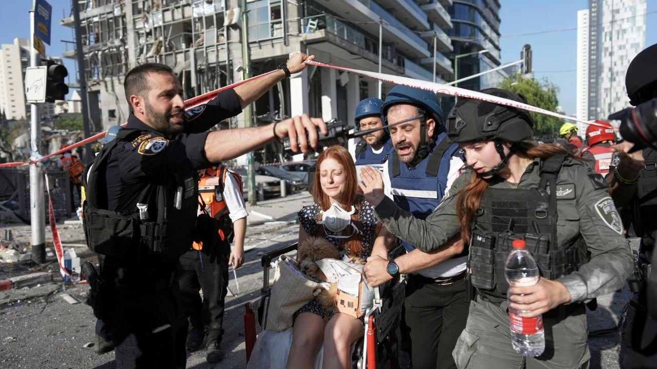 A Washington-based Iranian human rights group said at least 639 people, including 263 civilians, have been killed in Iran and more than 1,300 wounded. In retaliation, Iran has fired some 400 missiles and hundreds of drones, killing at least 24 people in Israel