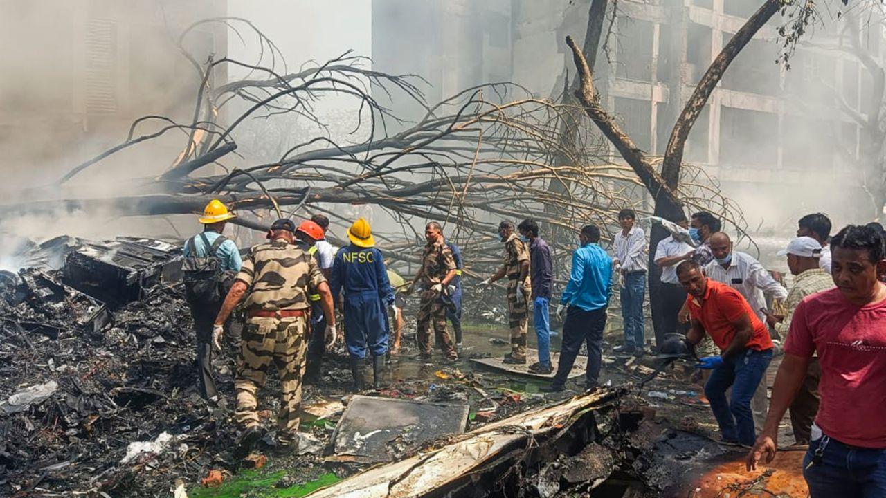 Rescue teams have been mobilised and all efforts are made to ensure medical aid and relief to the victims