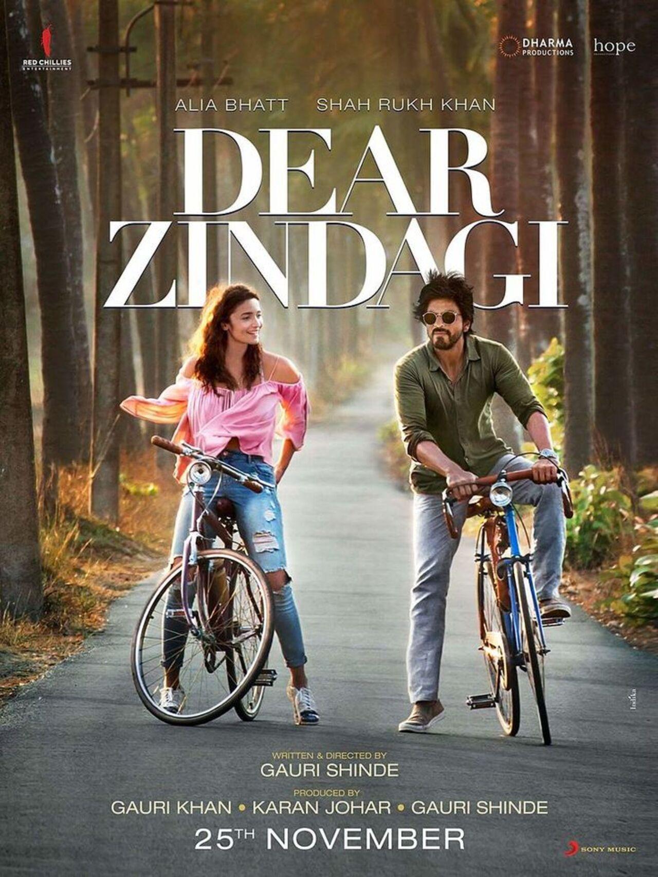 Dear Zindagi (2016)
As Dr. Jehangir, a psychologist, SRK gave us wisdom, warmth, and one of the most calming on-screen presences in recent memory