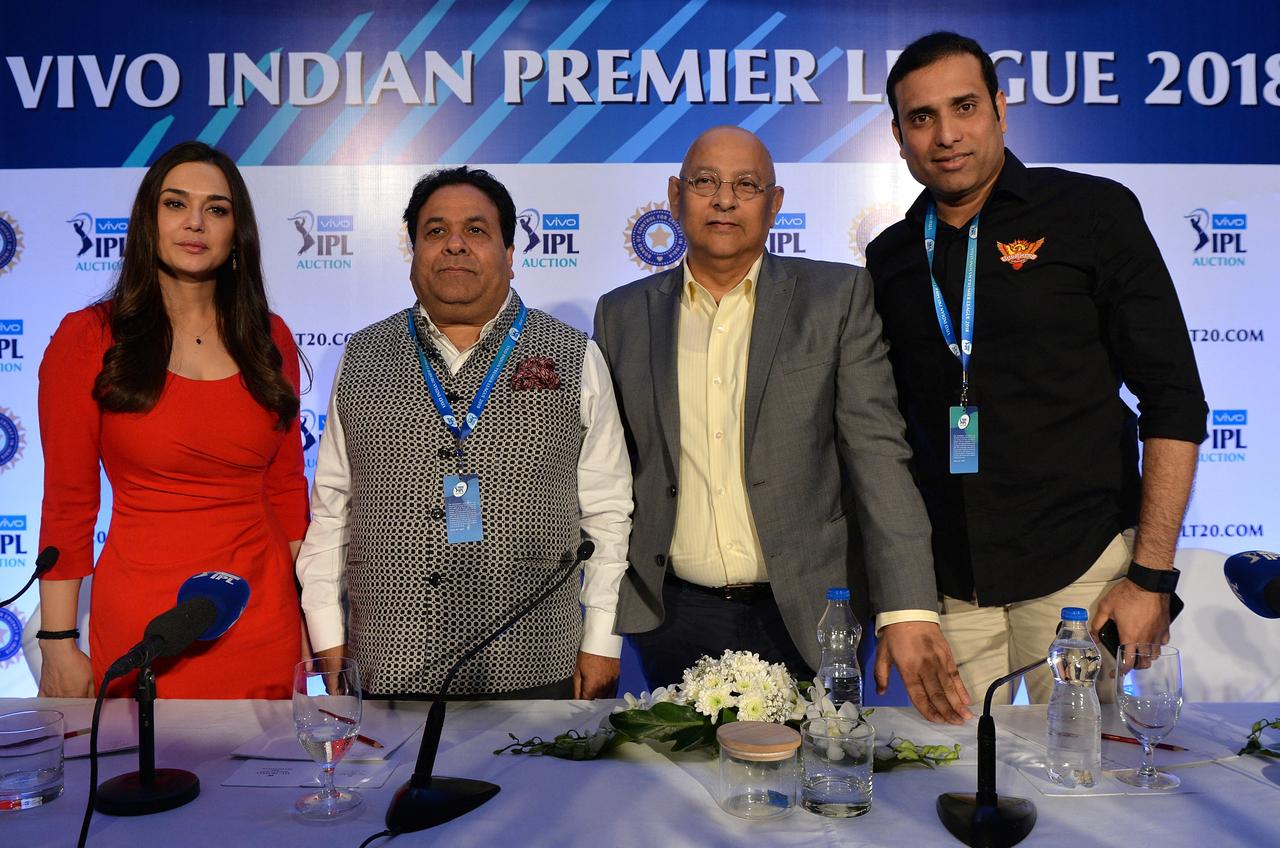 







Preity’s IPL auction look was on point! Striking in a square-necked red mini dress, she looked stunning and effortlessly pretty as ever





 





 